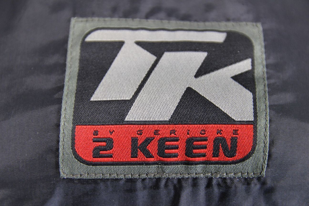 HEIN GERICKE '2 KEEN' LEATHER BIKER JACKET WITH REMOVABLE CE ARMOUR 40 INCH