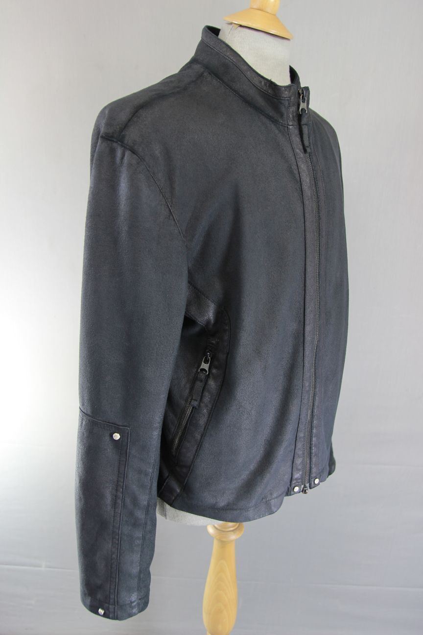 ARMANI JEANS CLASSIC BLACK JACKET 46 INCH/XXL