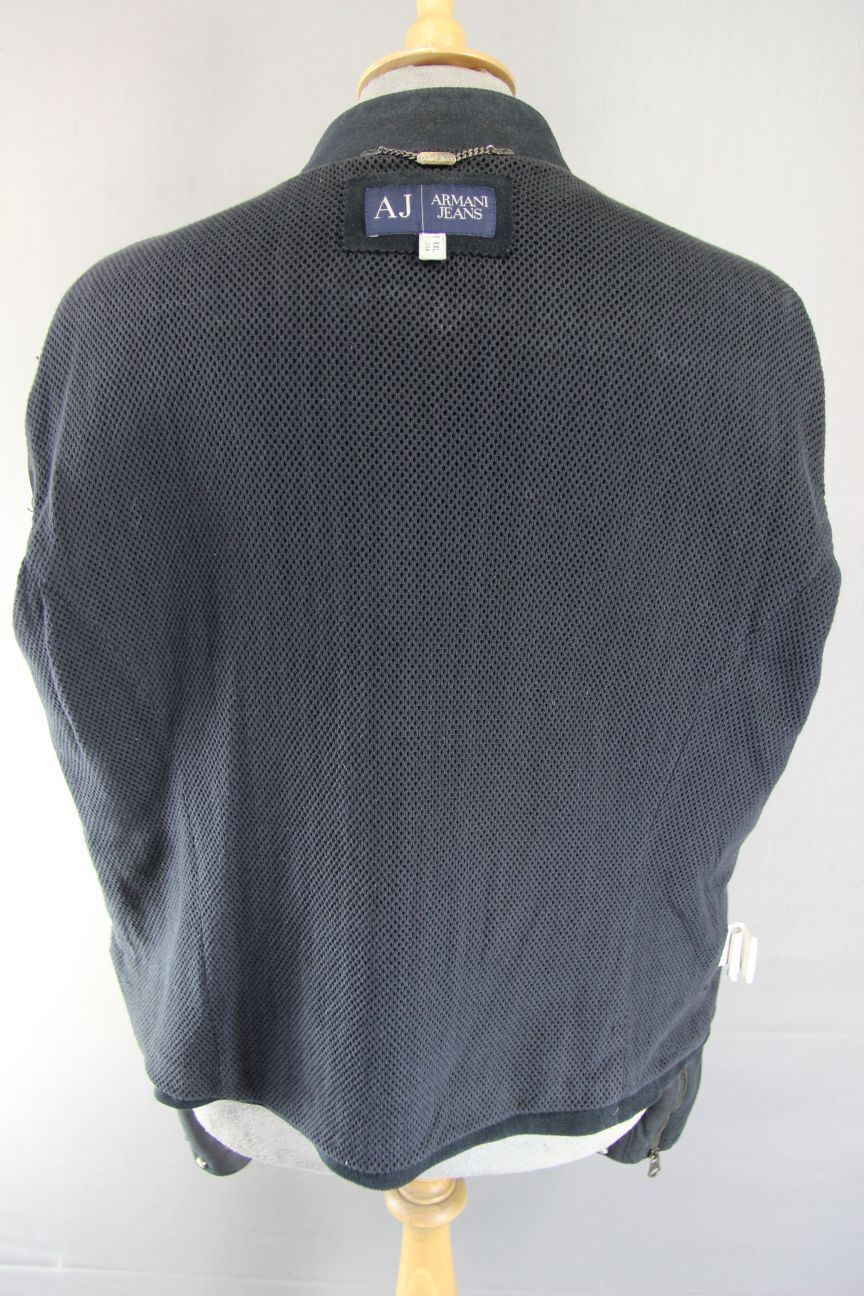 ARMANI JEANS CLASSIC BLACK JACKET 46 INCH/XXL