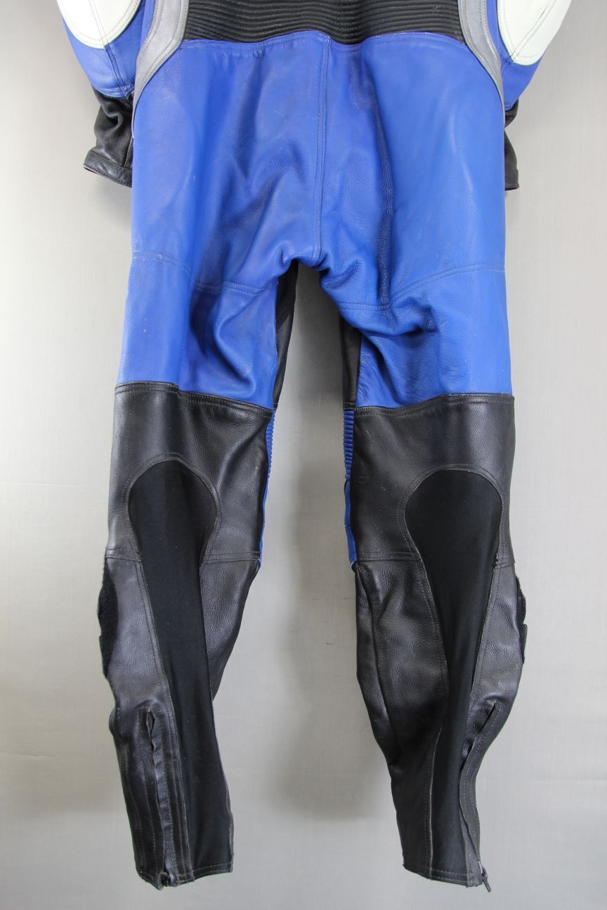 FRANK THOMAS XTREME SPORT 1PIECE LEATHER BIKER SUIT + CE ARMOUR/KNEE SLIDERS 42"