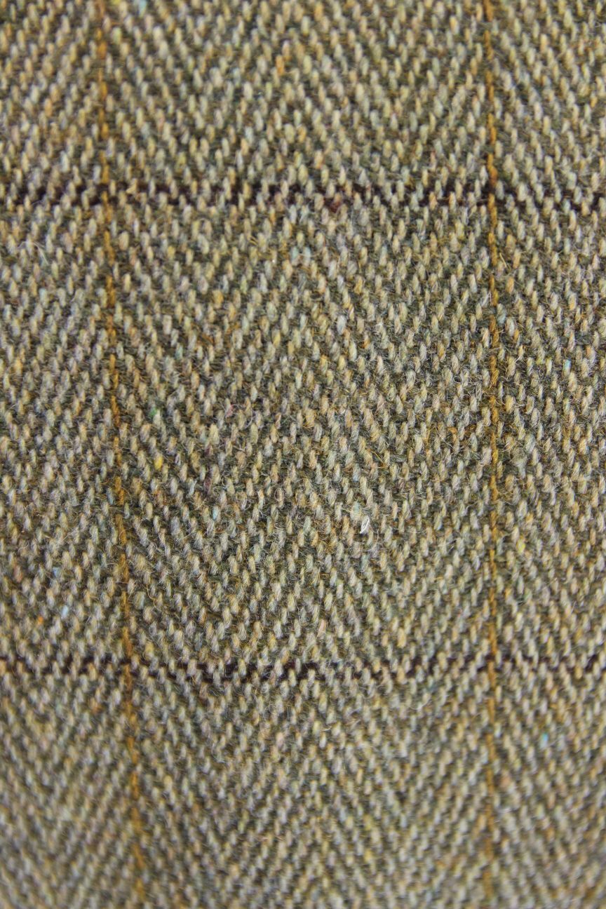 BOY'S JACK ORTON UK MADE COUNTRY SPORTS CHECKED WOOL BLEND TWEED COAT: AGE 12