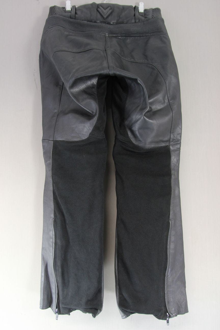FRANK THOMAS LADY RIDER LEIAH BIKER TROUSERS + CE ARMOUR SIZE10 WAIST 32/LEG 31"