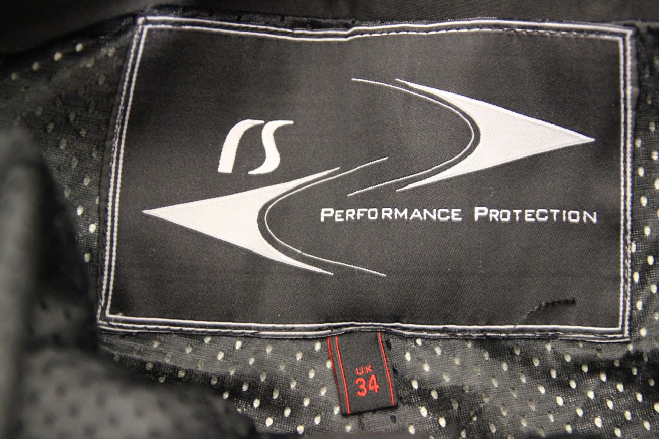 RS PERFORMANCE PROTECTION LEATHER BIKER TROUSERS + CE ARMOUR: WAIST 32"/LEG 29"