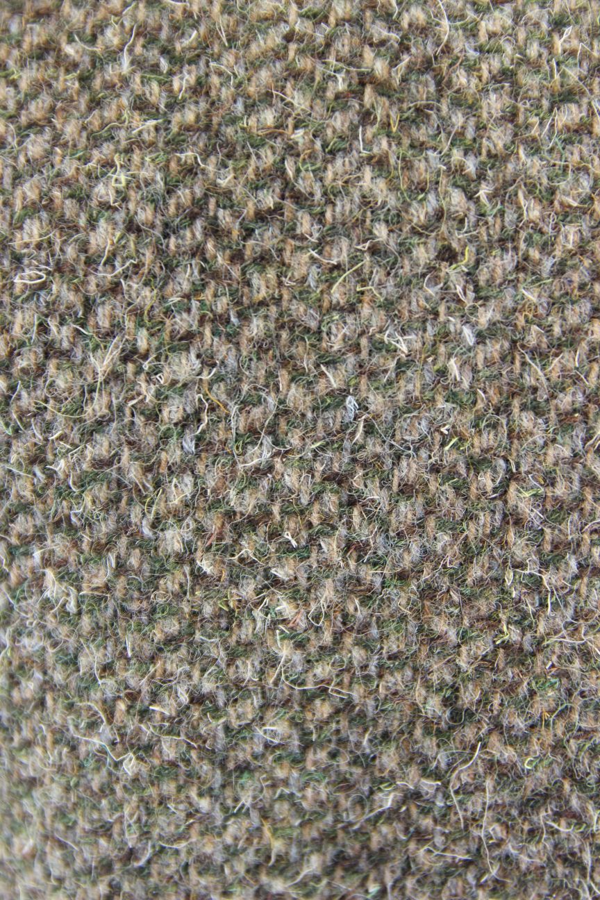 M&S ST. MICHAEL BRITISH MADE PURE WOOL GREEN TWEED JACKET 44 INCH (LONG FIT)