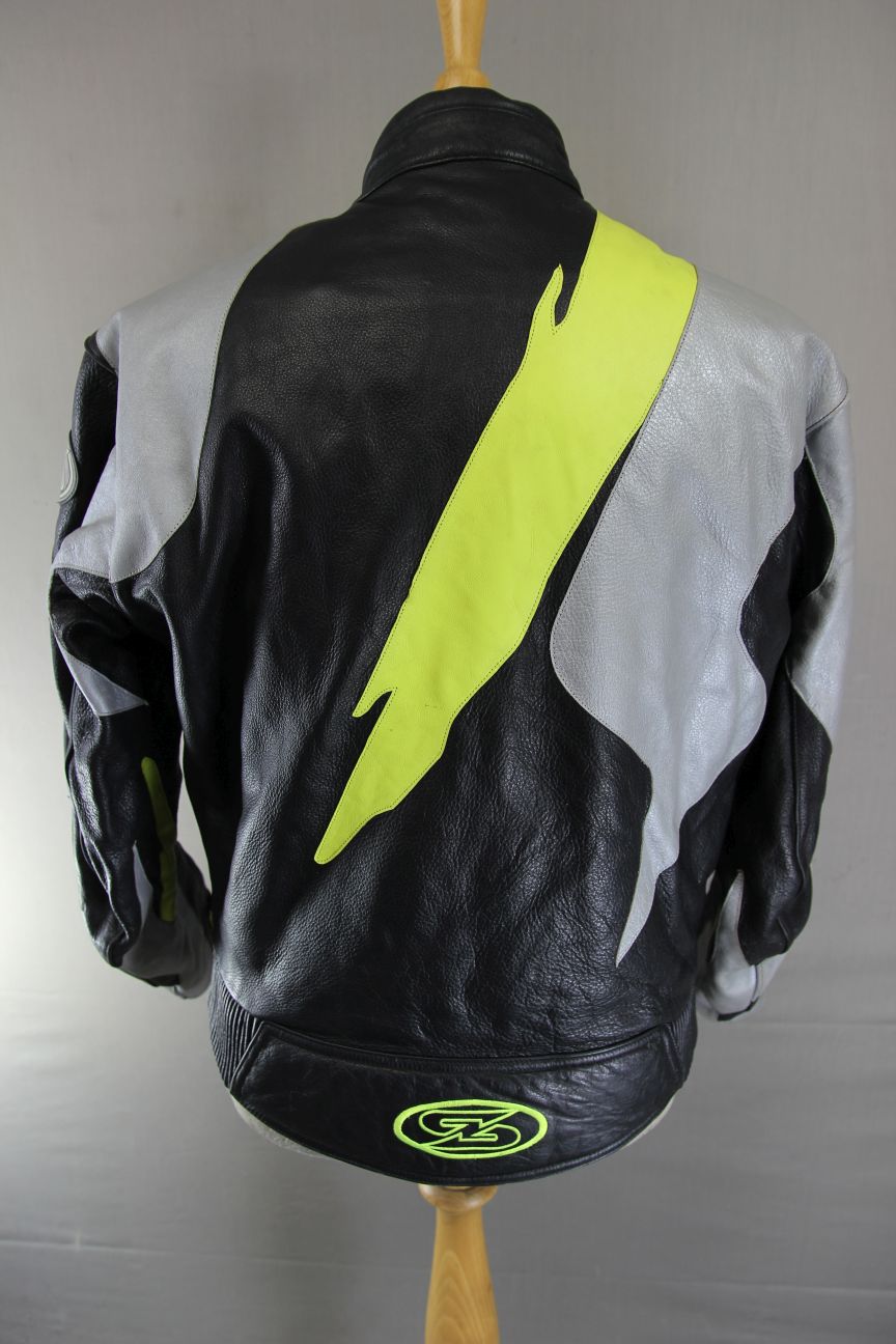 SWIFT INNOVATION LEATHER BIKER JACKET WITH THERMAL LINING 42-44 INCH/LARGE