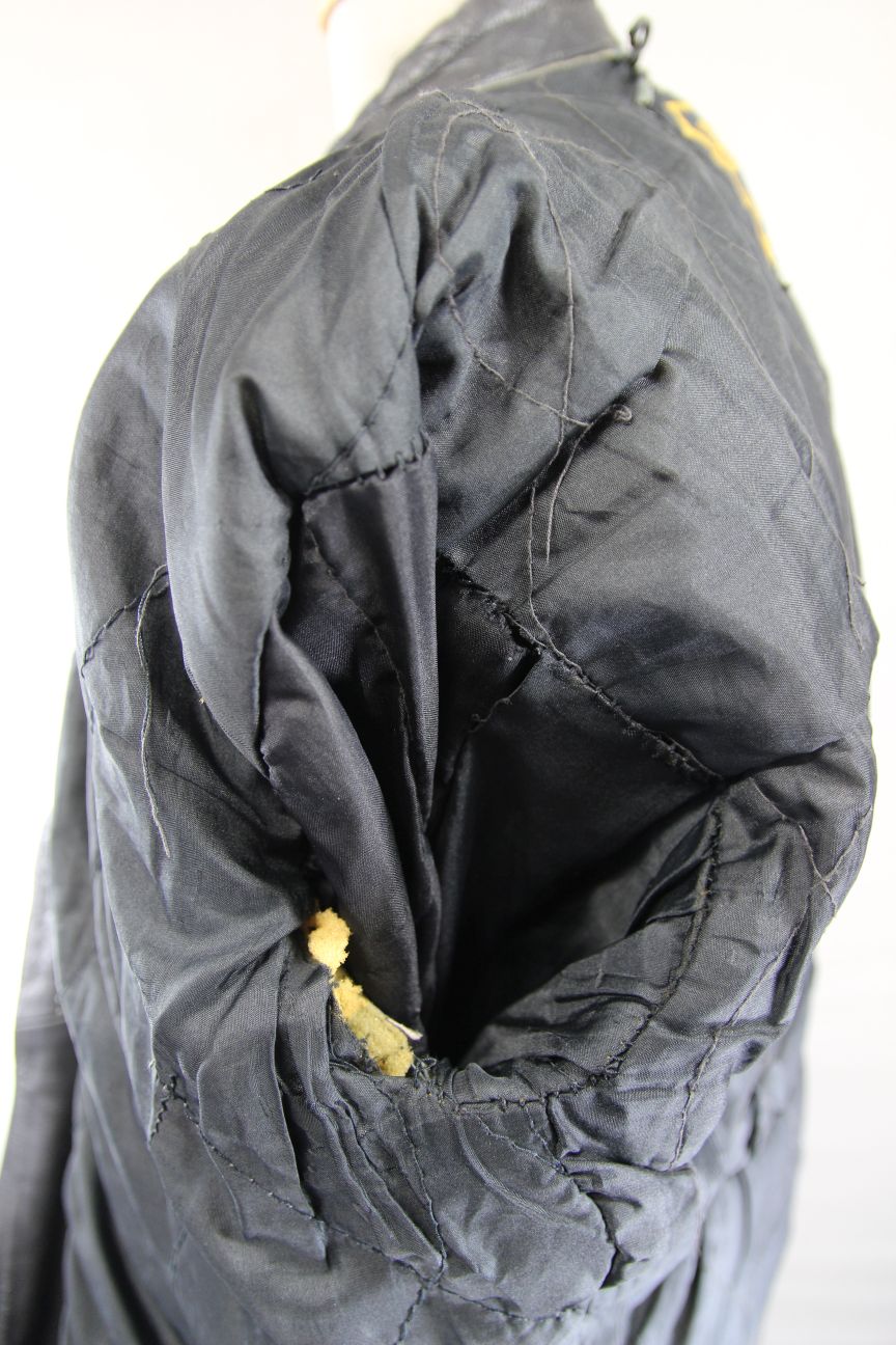 CLASSIC BLACK LEATHER BIKER JACKET 40-42 INCH