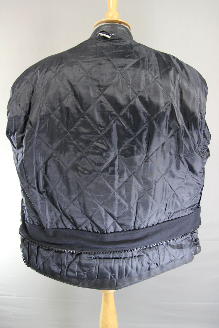HOCO CLASSIC BLACK LEATHER JACKET 42-44 INCH CHEST