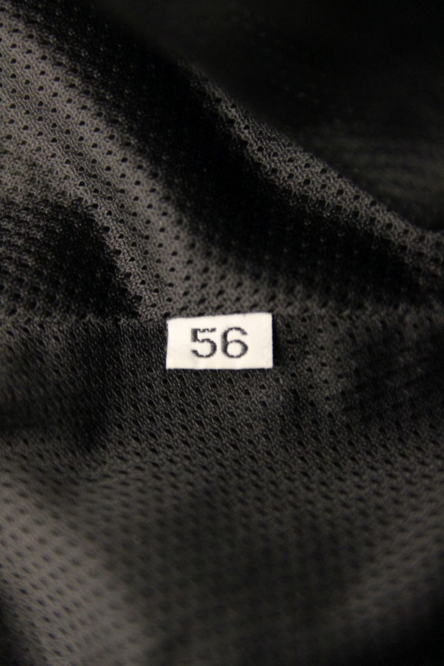 SPYKE LEATHER BIKER TROUSERS WITH CE ARMOUR & KNEE SLIDERS: WAIST 38"/I. LEG 32"