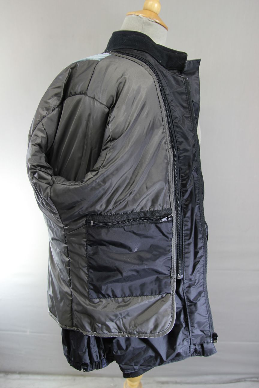 FRANK THOMAS LADY RIDER TEXTILE BIKER JACKET + CE ARMOUR & THERMAL LINING 38"/L