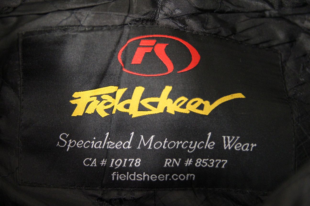FIELDSHEER BLACK TEXTILE BIKER TROUSERS WITH CE KNEE ARMOUR WAIST 40-42"/LEG 31"