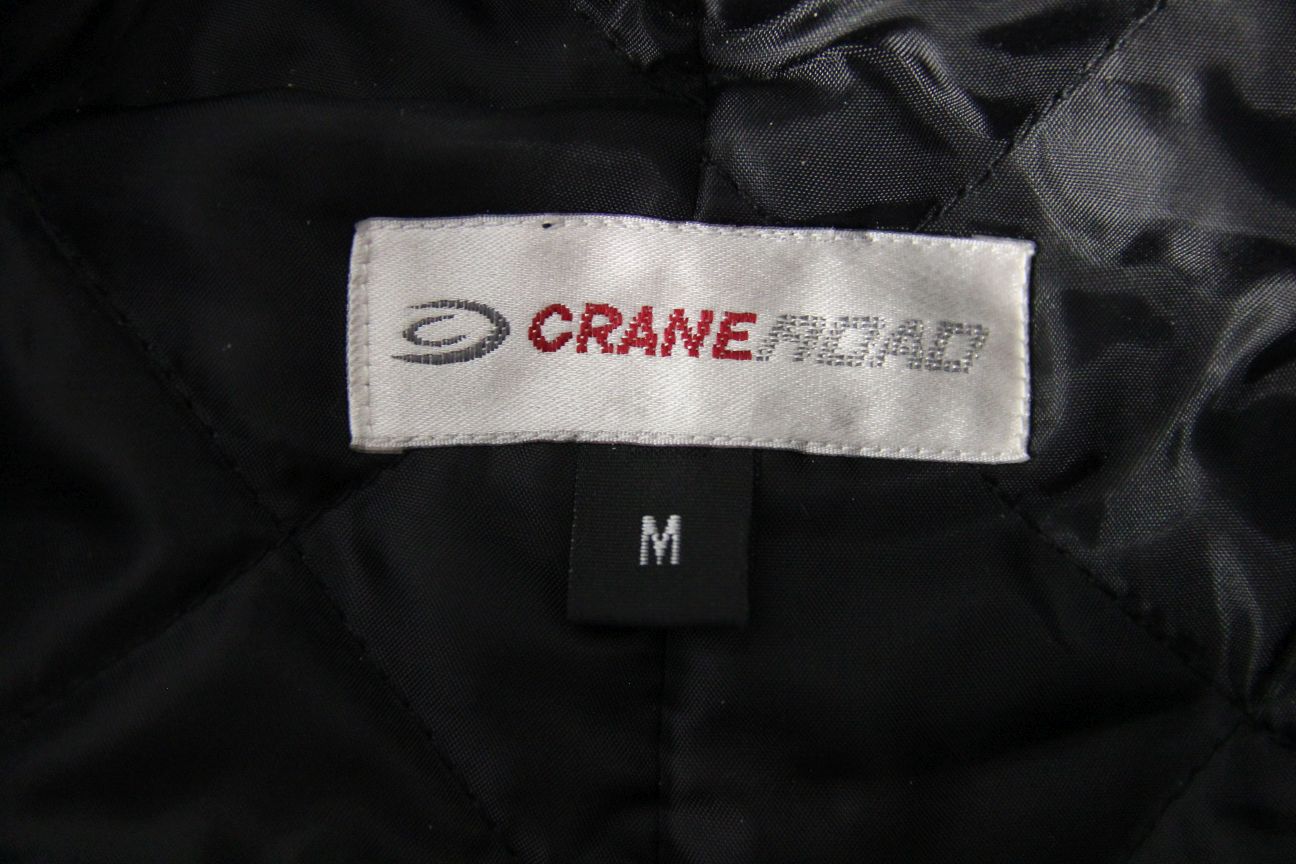 CRANE ROAD BLACK BIKER TROUSERS + CE ARMOUR & THERMAL LINING: WAIST 32"/LEG 31"