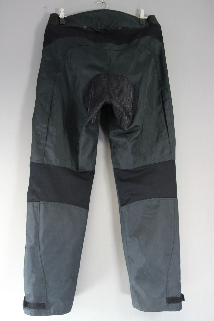 GOZO WATERPROOF BLACK CORDURA BIKER TROUSERS + THERMAL LINING: WAIST 36"/LEG 32"