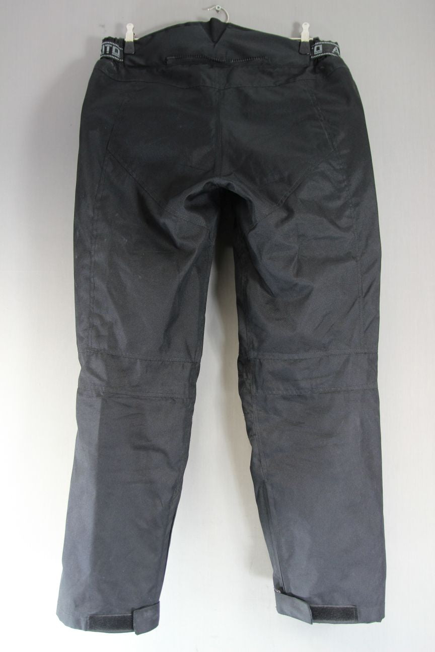 AKITO PYTHON BLACK TEXTILE BIKER TROUSERS + CE ARMOUR: WAIST 38"/INSIDE LEG 32"
