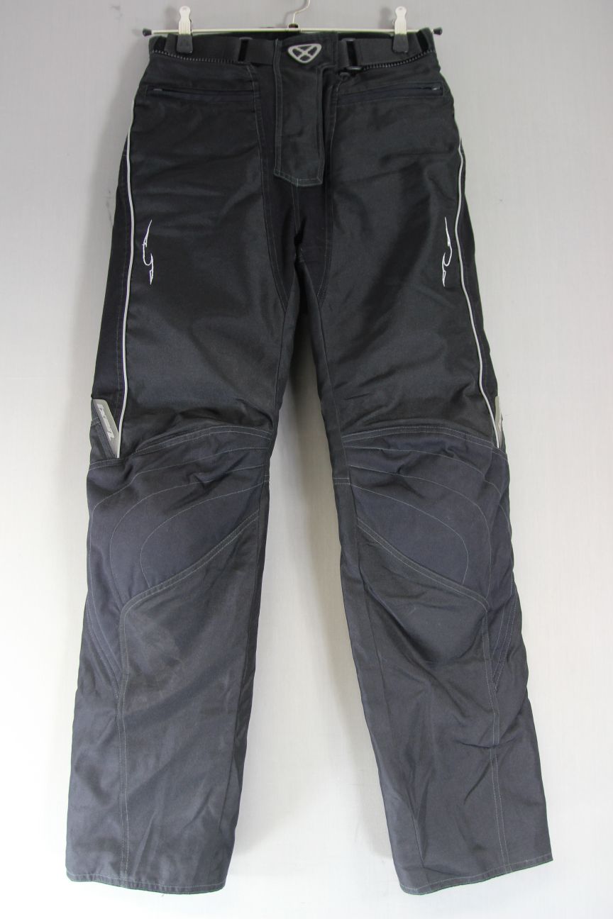IXON LUNA TEXTILE BIKER TROUSERS WITH CE ARMOUR/THERMAL LINING WAIST 28"/LEG 32"