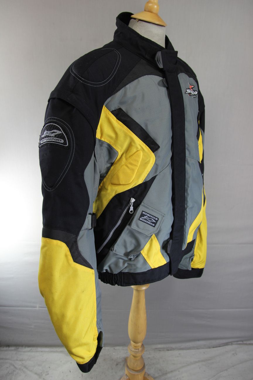 SPIDI R-TECH TEXTILE BIKER JACKET WITH CE ARMOUR & THERMAL LINING 48-50 INCH/3XL