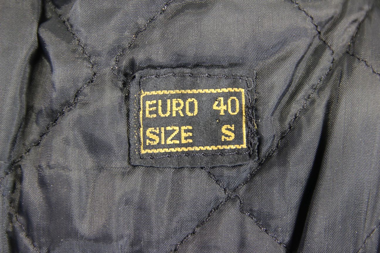 CLASSIC AKITO LADIES BLACK LEATHER BIKER JACKET 34 INCH CHEST/SMALL