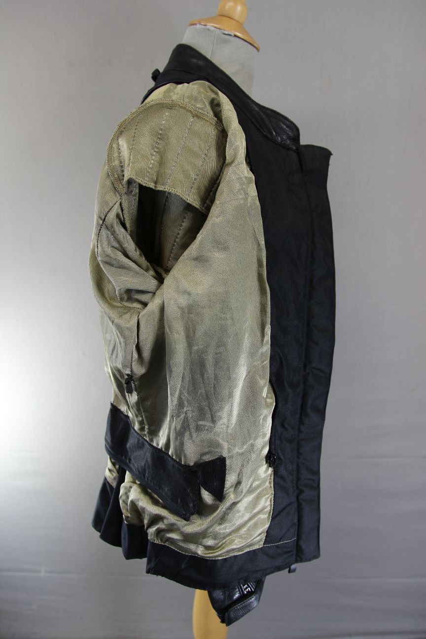 RST CUSTOMISED FEMME COLLECTION BLACK LEATHER BIKER JACKET: SIZE 18