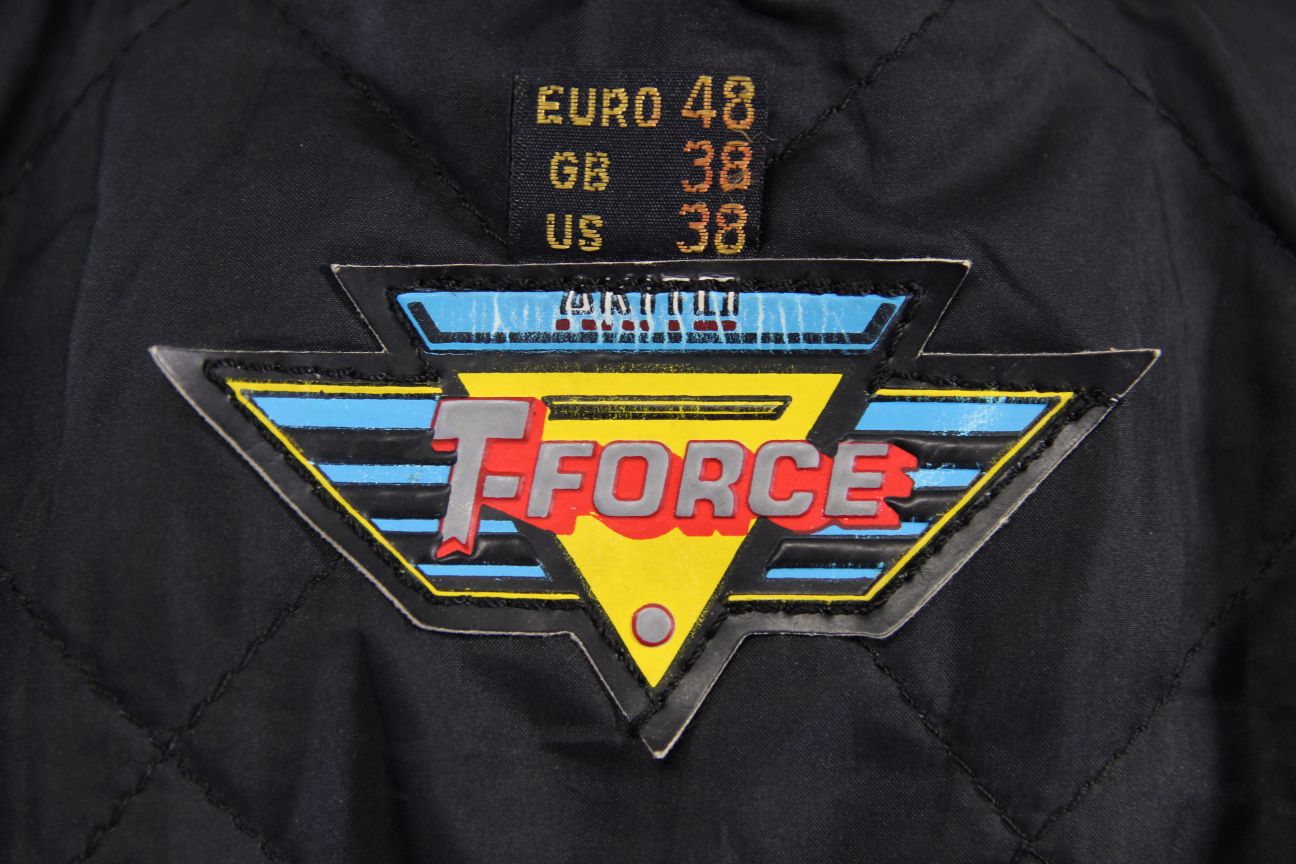 CLASSIC AKITO T-FORCE PLUS BLACK LEATHER BIKER JACKET 36-38 INCH CHEST