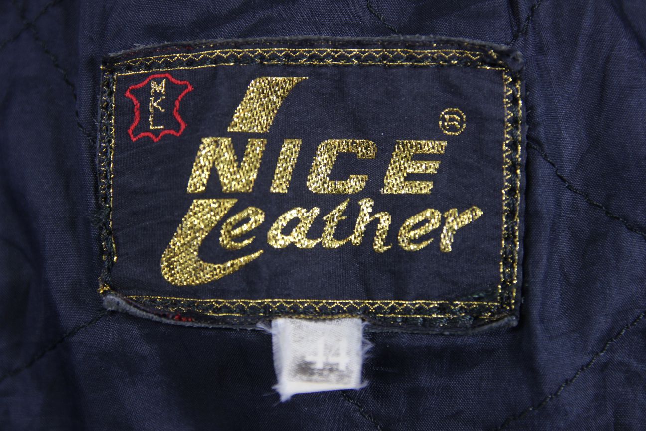 CLASSIC NICE BLACK LEATHER BIKER JACKET 40-42 INCH CHEST