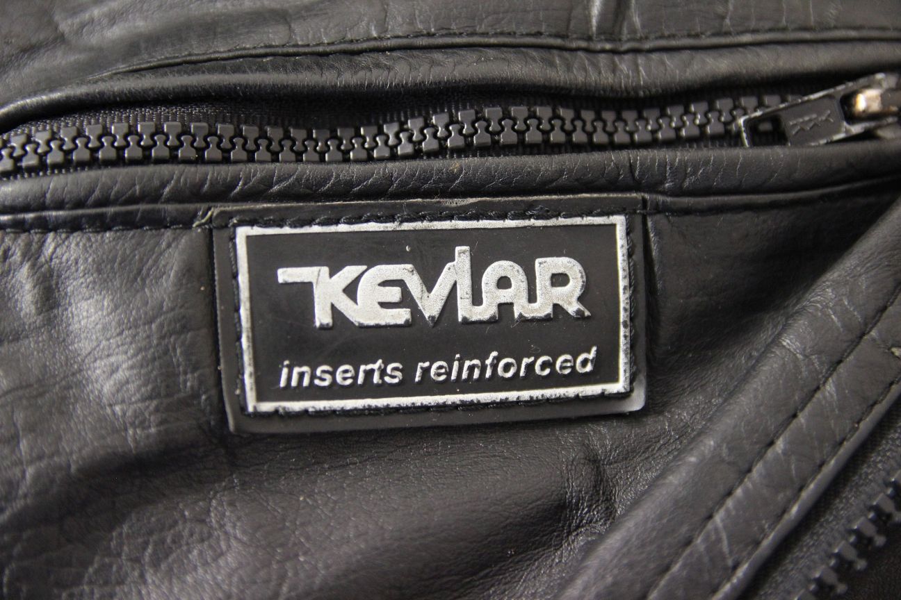 APACHE LEATHERS THINSULATE 3M THERMAL LINED CLASSIC BLACK BIKER JACKET 40-42 IN