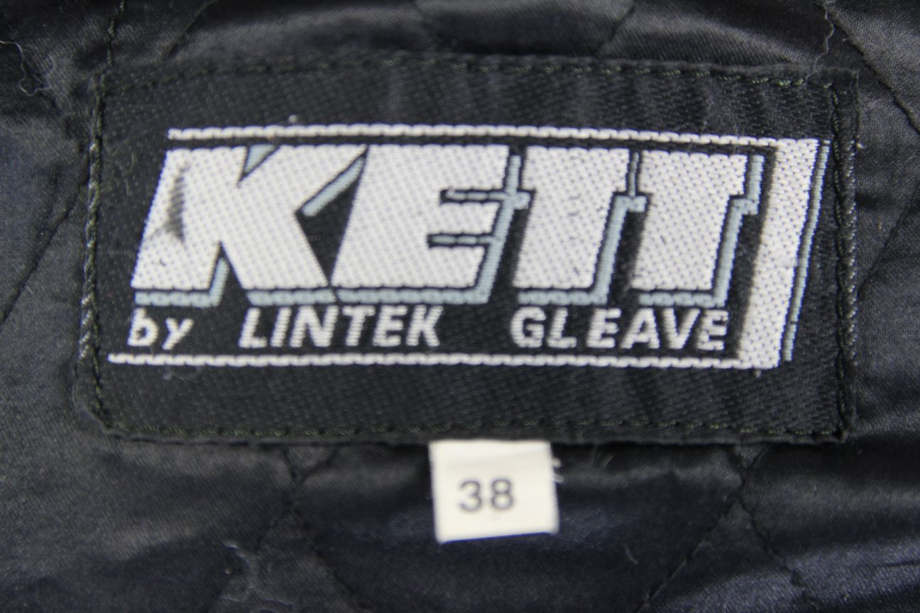 CLASSIC KETT BLACK LEATHER THINSULATE 3M THERMAL LINED BIKER JACKET 38-40 INCH