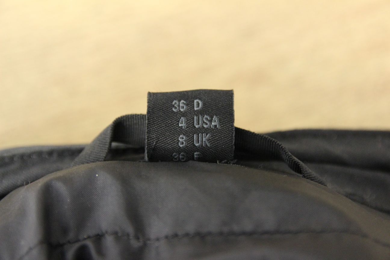 HEIN GERICKE BLACK & BLUE LEATHER BIKER JACKET WITH REMOVABLE CE ARMOUR: SIZE 8