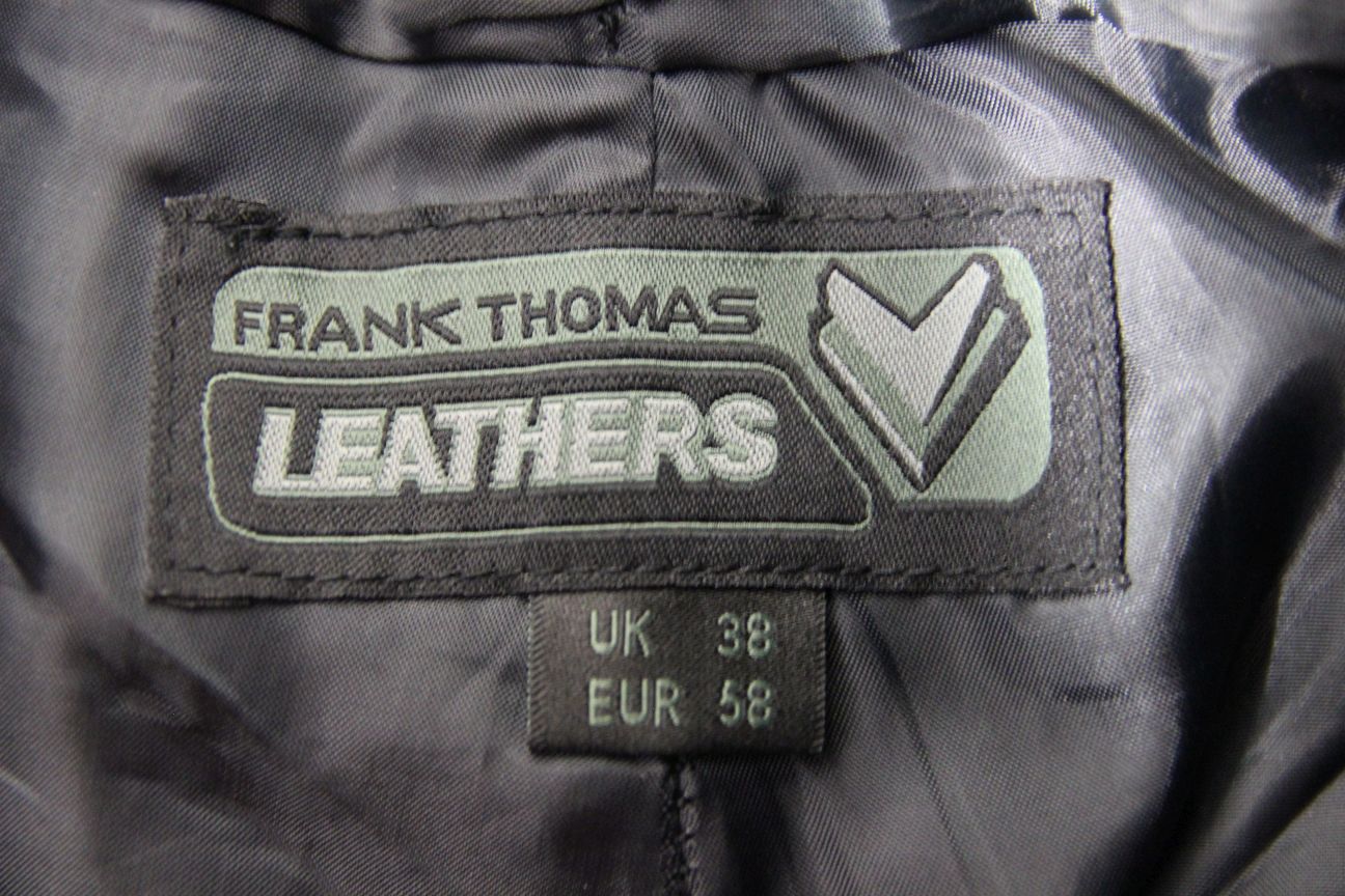 FRANK THOMAS TITANIUM PRO BIKER TROUSERS + ARMOUR/KNEE SLIDERS WAIST 38"/LEG 32"