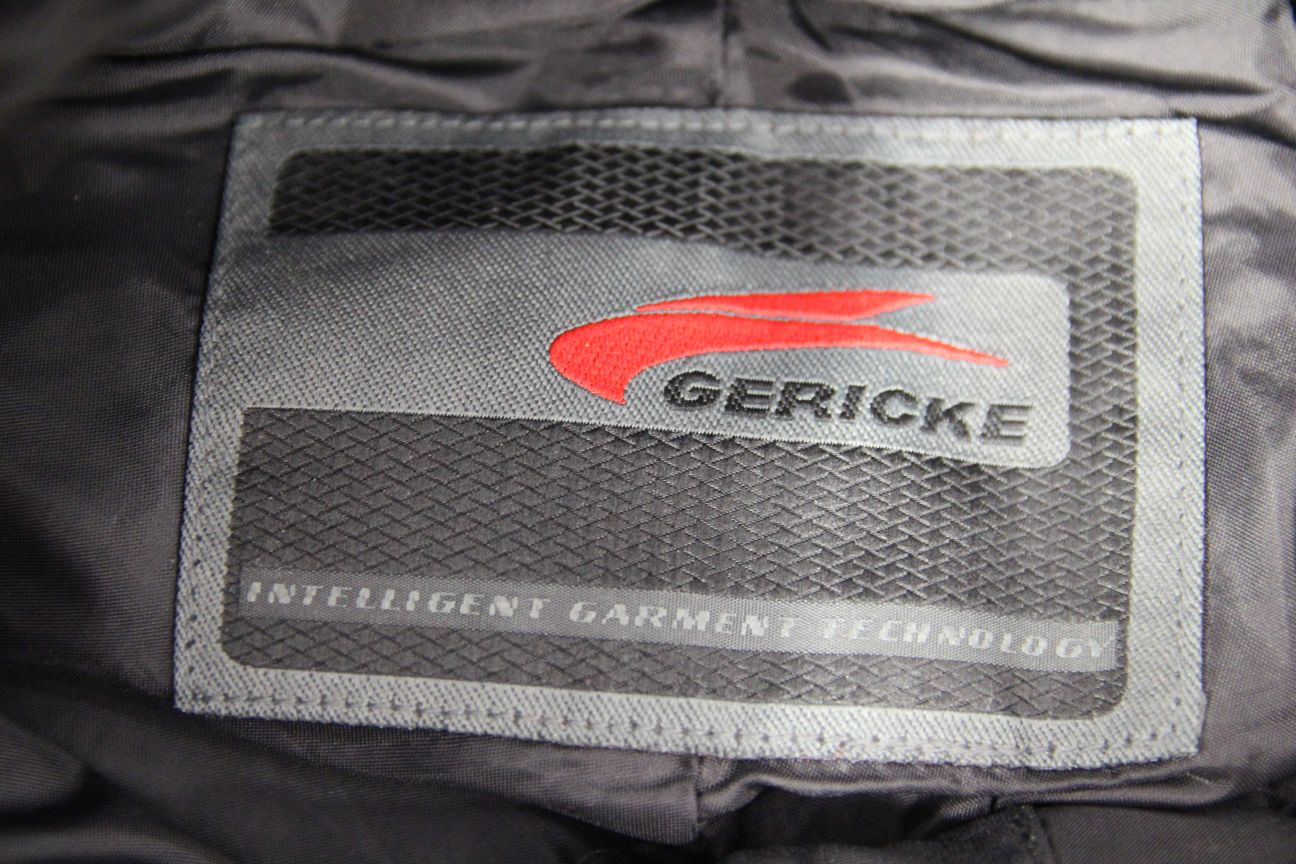 HEIN GERICKE LEATHER BIKER TROUSERS+HIP/KNEE ARMOUR SIZE 12 WAIST 28-30"/LEG 31"
