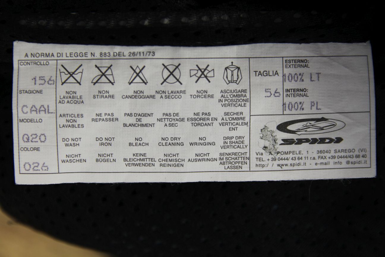 CLASSIC SPIDI BLACK LEATHER BIKER TROUSERS: WAIST 36 INCHES/INSIDE LEG 33 INCHES
