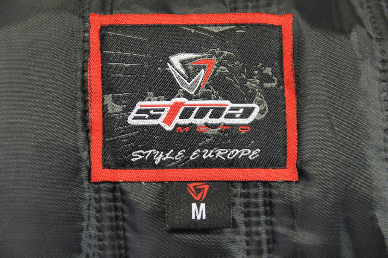 STINA MOTO BROWN LEATHER BIKER JACKET WITH CE ARMOUR & THERMAL LINING 40 IN/MED