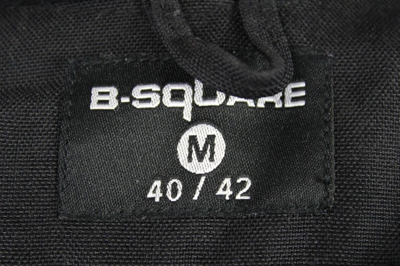 B-SQUARE TEXTILE BIKER JACKET + BACK/SHOULDER/ELBOW CE ARMOUR/THERMAL LINING 40"