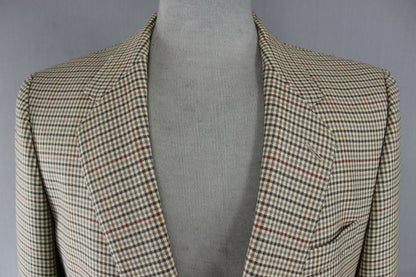 VINTAGE 1980s MERINO EXTRAFINE PURE WOOL JACKET 40 INCH