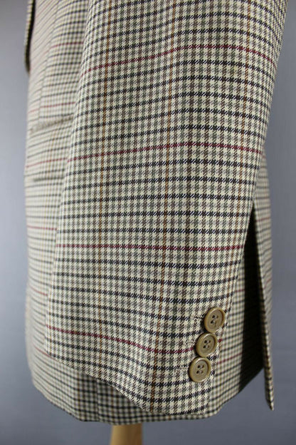 VINTAGE 1980s MERINO EXTRAFINE PURE WOOL JACKET 40 INCH