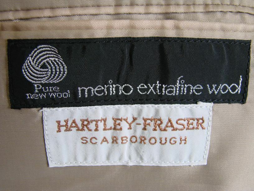 VINTAGE 1980s MERINO EXTRAFINE PURE WOOL JACKET 40 INCH