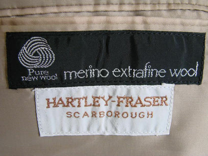 VINTAGE 1980s MERINO EXTRAFINE PURE WOOL JACKET 40 INCH