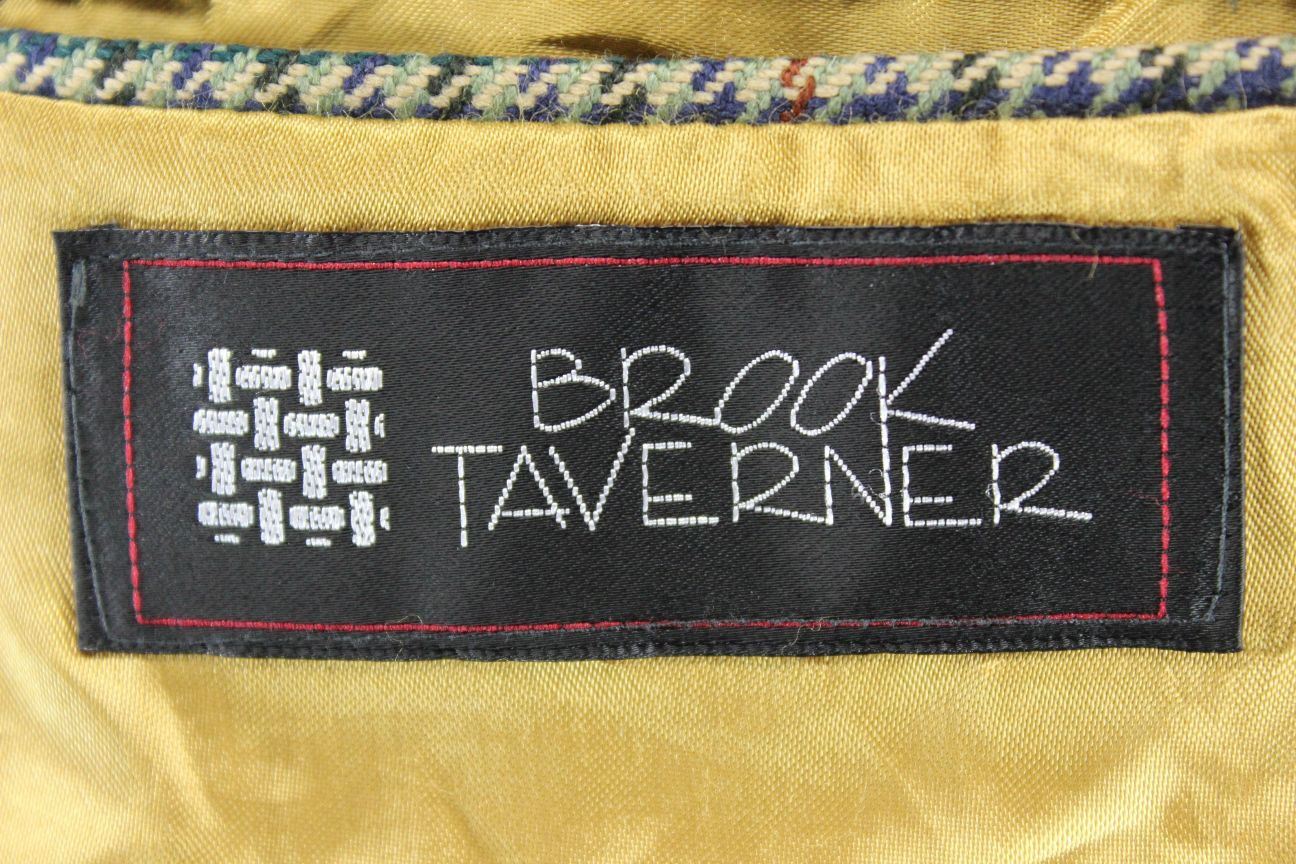 BRITISH MADE 3 POCKET GREEN BROOK TAVERNER PURE WOOL SAXONY SUPREME JACKET 42 IN