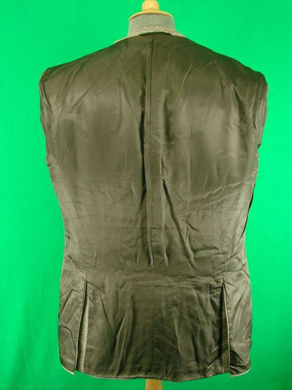 SUPERB BRITISH MADE PURE WOOL JAEGER GREY TWEED JACKET 42 INCH