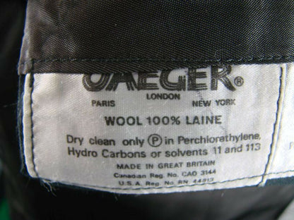 SUPERB BRITISH MADE PURE WOOL JAEGER GREY TWEED JACKET 42 INCH