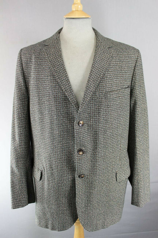 ABBEYGATE TWO PLY THORNPROOF TWIST TWEED JACKET 42 INCH