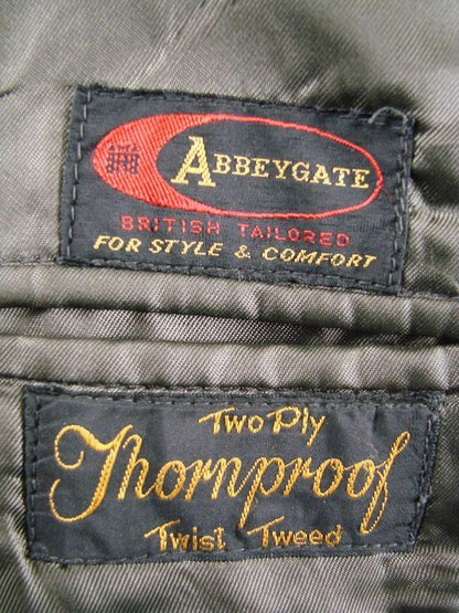 ABBEYGATE TWO PLY THORNPROOF TWIST TWEED JACKET 42 INCH