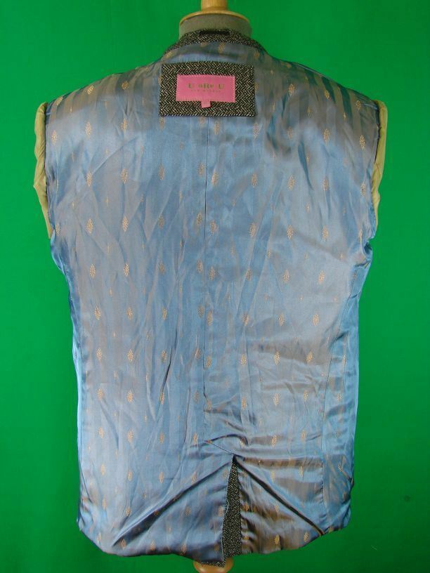 U ARE U CLASSIC WOOL/POLYESTER GREY TWEED JACKET 40 INCH