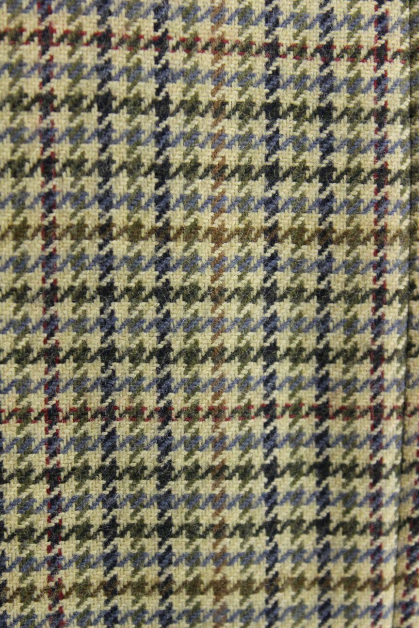 SUPERB BROOK TAVERNER PURE WOOL GREEN CHECKED JACKET 42 INCH