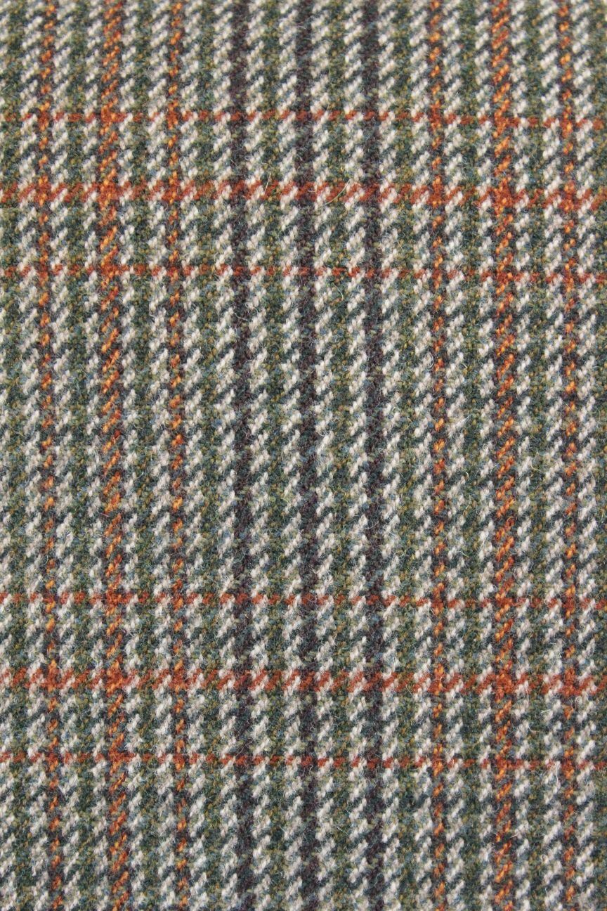 CLASSIC VINTAGE 1980's PURE WOOL BLADEN SUPASAX CHECKED TWEED JACKET 40 INCH