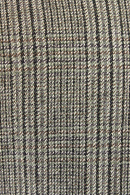 CLASSIC 3 POCKET SKOPES PURE WOOL GREEN CHECKED TWEED JACKET 42 INCH