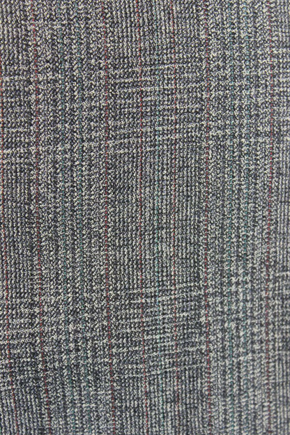 SUPERB JOHN G. HARDY BESPOKE TAILORED PURE WOOL GREY CHECKED JACKET 44 INCH