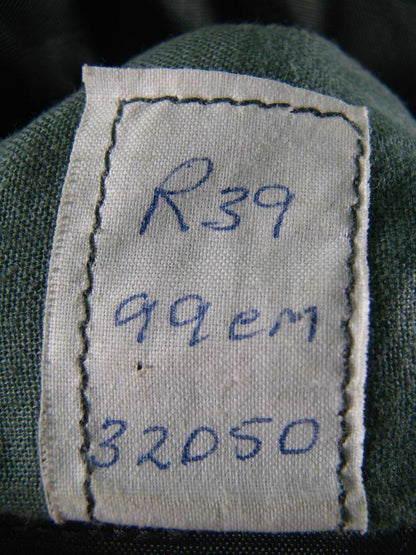 CLASSIC CROMBIE FINE TWIST WORSTED PURE WOOL GREEN STRIPED TWEED JACKET 39 INCH