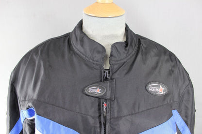 RST TEXTILE BIKER JACKET WITH REMOVABLE CE BACK, SHOULDER & ELBOW PROTECTORS 38"