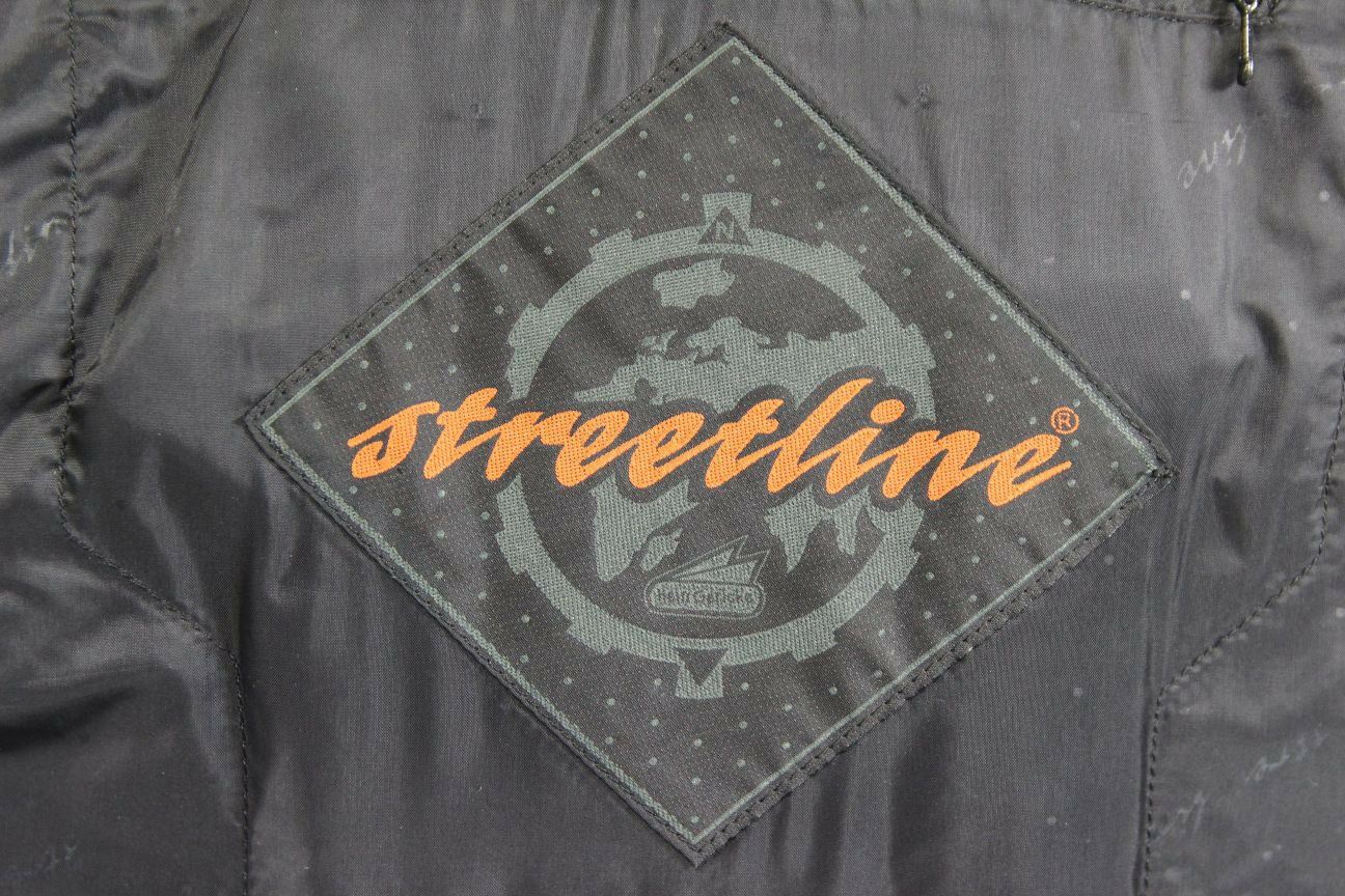 HEIN GERICKE STREETLINE LEATHER BIKER JACKET WITH CE HIPROTEC PROTECTORS 38 INCH