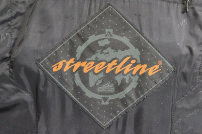 HEIN GERICKE STREETLINE LEATHER BIKER JACKET WITH CE HIPROTEC PROTECTORS 38 INCH