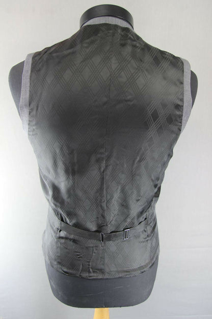 BRAND NEW GARETH SOUTHGATE ENGLAND STYLE GREY WOOL RICH BLEND WAISTCOAT 36-46 IN